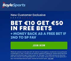 Boylesports euro 50 free bet